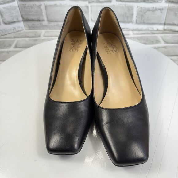 Naturalizer Karina Women’s Size 8.5 Black Leather Classic Comfort Pumps - Picture 9 of 12